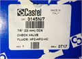 Обратный клапан CASTEL Check Valve 7/8"-22 mm ODS,  3145N/7 3145N/7