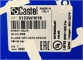Обратный клапан CASTEL Check Valve, 18 mm ODS, 3133W/M18 3133W/M18