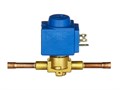 1028/M10A6 Соленоидный клапан с катушкой CASTEL Solenoid Valve 10mm ODS, Kv=0,23 м3/час 1028/M10A6