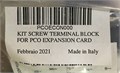 PCOECON000 Комплект разъемов для контроллера CAREL PCOE, KIT SCREW TERMINAL BLOCK FOR PCO EXPANSION CARD, PCOEC PCOECON000