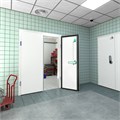 Холодильная дверь распашная полупотайная двухстворчатая 80 мм 2600x2600 РПДД 80 2600x2600 - фото 54975