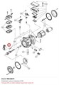 1MCDB75 Комплект шатун-поршень D.54 DORIN 1MCDB75