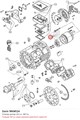1RKM124 Статор-ротор 24 л.с. 60 Гц DORIN 1RKM124