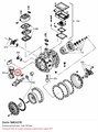 1MKA210 Коленчатый вал, ход 28 мм DORIN 1MKA210