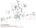 SK260300 Клеммник 3-фазного термистора в комплекте FRASCOLD SK260300