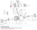 S2451032 Прокладка между верхней крышкой и клапанной плитой серий D/Q FRASCOLD S2451032