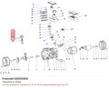 S402A004 Поршень в сборе серий D/Q/S FRASCOLD S402A004