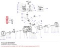 SK130801 Комплект шатун-поршень серии D FRASCOLD SK130801