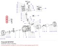 SK131101 Комплект шатун-поршень серии D FRASCOLD SK131101