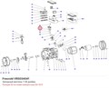 VRS034041 Запорный вентиль 1 1/8 дюйма серий D/Q FRASCOLD VRS034041