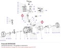 SK100340 Запорный вентиль 1 1/8 дюйма в комплекте серий D/Q FRASCOLD SK100340