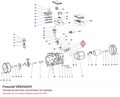 VRS032041 Запорный вентиль нагнетания 3/4 дюйма серий D/Q FRASCOLD VRS032041