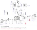 SK230610 Электродвигатель в сборе (статор-ротор) 230-400 В / 3 ф / 50 Гц DOL серии D FRASCOLD SK230610