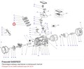 S4001031 Прокладка между картером и клапанной плитой серии Q FRASCOLD S4001031