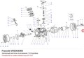 VRS064066 Запорный вентиль всасывания 1 5/8 дюйма серии S FRASCOLD VRS064066