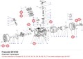 SK1450 Комплект прокладок серии S FRASCOLD SK1450