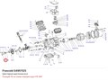 S4951125 Шестерня маслонасоса серий V/Z/W FRASCOLD S4951125