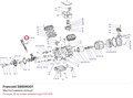 S8606001 Маслосъемное кольцо серий V/Z/W FRASCOLD S8606001