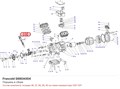 S660A004 Поршень в сборе серий V/Z FRASCOLD S660A004