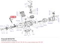 SK132710 Комплект шатун-поршень серий V/Z FRASCOLD SK132710