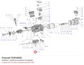 TA1514000 Пробка с трубной резьбой 1/4 дюйма серий Z/W FRASCOLD TA1514000