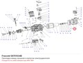 S8701034B Прокладка между крышкой и корпусом электродвигателя серии W FRASCOLD S8701034B