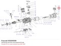 VGS091099 Запорный вентиль всасывания 80 мм серии W FRASCOLD VGS091099