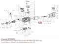 SK232616 Электродвигатель в сборе (статор-ротор) 230-400 В / 3 ф / 60 Гц DOL серии W FRASCOLD SK232616