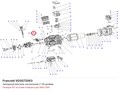 VGS072063 Запорный вентиль нагнетания 2 1/8 дюйма серии W FRASCOLD VGS072063