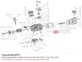 SK232711 Электродвигатель в сборе (статор-ротор) 230-400 В / 3 ф / 50 Гц DOL серии W FRASCOLD SK232711