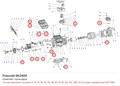 SK2400 Комплект прокладок серии Z FRASCOLD SK2400