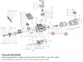 SK232416 Электродвигатель в сборе (статор-ротор) 230-400 В / 3 ф / 60 Гц DOL серии Z FRASCOLD SK232416