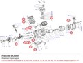 SK2000 Комплект прокладок серии V FRASCOLD SK2000
