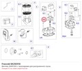 SK250510 Вентиль DANFOSS с прокладками для разгруженного пуска серий F/Q/S FRASCOLD SK250510