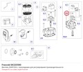 SK220590 Вентиль DANFOSS с прокладками для регулирования производительности серии Q FRASCOLD SK220590