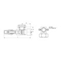 Вентиль Rotalock COLDSTREAM CS-RV-114-18 CS-RV-114-18