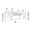 Дифференциальный обратный клапан COLDSTREAM CS-DV-038-30 (3,0 бар) CS-DV-038-30